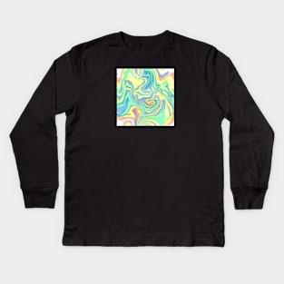 Iridescent Pool Kids Long Sleeve T-Shirt